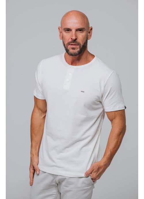 Camiseta Henley Signature